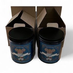 Bath and Body Works Flannel Single Wick Candles- 2 Count